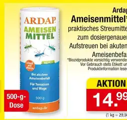 Zimmermann Ardap ameisenmittel Angebot