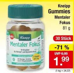 Zimmermann Kneipp gummies mentaler fokus Angebot