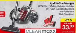Zimmermann Cleanmaxx zyklon-staubsauger Angebot