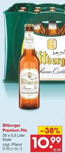 Netto Marken-Discount Bitburger Premium Pils Angebot