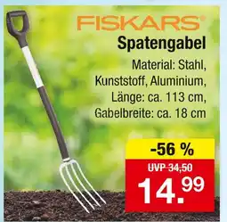 Zimmermann Fiskars spatengabel Angebot