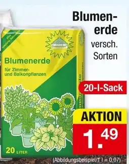 Zimmermann Blumenerde Angebot