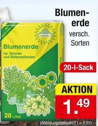 Zimmermann Blumenerde Angebot