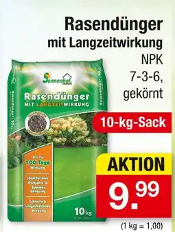 Zimmermann Sonnenhof rasendünger Angebot