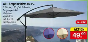 Zimmermann Alu-ampelschirm Angebot