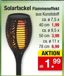 Zimmermann Solarfackel Angebot