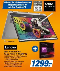 Expert Lenovo 2in1 convertible yoga 7 2-in-1 16akp10 Angebot