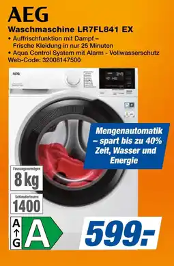 Expert Aeg waschmaschine lr7fl841 ex Angebot