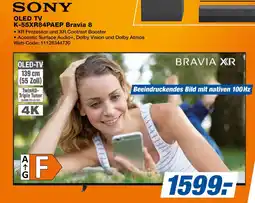 Expert Sony oled tv k-55xr84paep bravia 8 Angebot