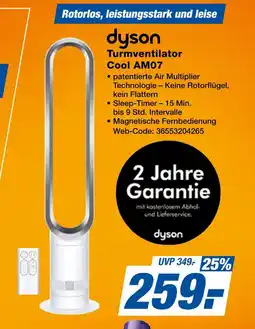 Expert Dyson turmventilator cool am07 Angebot
