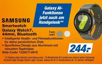 Expert Samsung galaxy watch7, 44mm, bluetooth Angebot