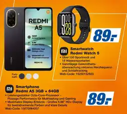 Expert Mi smartphone redmi a5 3gb + 64gb oder smartwatch redmi watch 5 Angebot