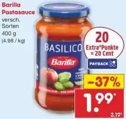 Netto Marken-Discount Barilla Pastasauce Angebot