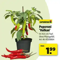 Hagebau Gartenkrone peperoni 'vulkan' Angebot