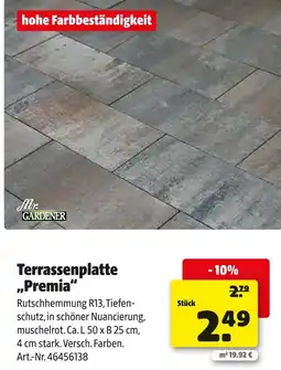Hagebau Mr. gardener terrassenplatte „premia“ Angebot