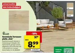 Hagebau Mr. gardener keramische terrassenplatte oslo Angebot
