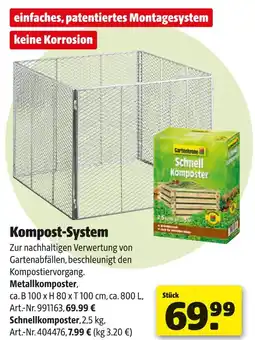 Hagebau Gartenkrone kompost-system Angebot