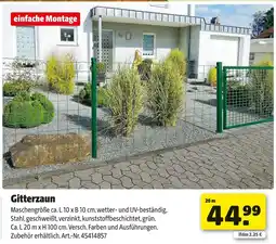 Hagebau Gitterzaun Angebot