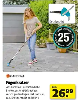 Hagebau Gardena fugenkratzer Angebot