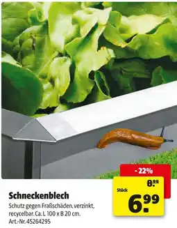 Hagebau Schneckenblech Angebot