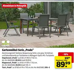 Hagebau Mwh gartenmöbel-serie prado Angebot