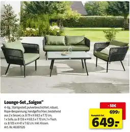 Hagebau Saigon lounge-set Angebot