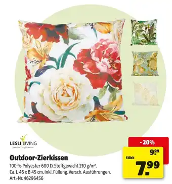Hagebau Lesli living outdoor-zierkissen Angebot