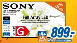 Expert Sony led tv xr55x90laep Angebot