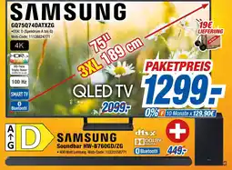 Expert Samsung qled tv gq75q74datxzg Angebot