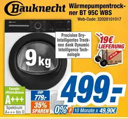 Expert Bauknecht wärmepumpentrockner bt 95c wbs Angebot