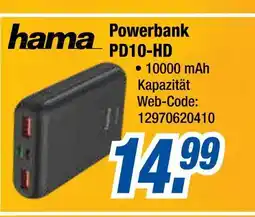 Expert Hama powerbank pd10-hd Angebot