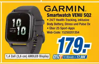 Expert Garmin smartwatch venu sq2 Angebot