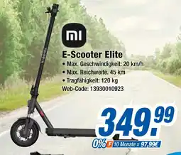 Expert Mi e-scooter elite Angebot