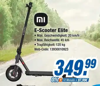Expert Mi e-scooter elite Angebot