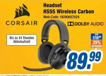 Expert Corsair hs55 wireless carbon Angebot