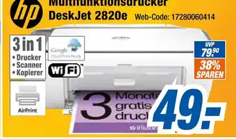 Expert Hp multifunktionsdrucker deskjet 2820e Angebot