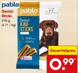 Netto Marken-Discount Pablo Dental Sticks Angebot