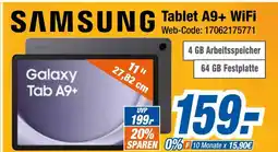 Expert Samsung tablet a9+ wifi Angebot