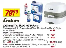 toom Baumarkt Enders spültoilette mobil wc deluxe Angebot