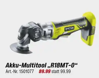 toom Baumarkt Ryobi akku-multitool „r18mt-0“ Angebot