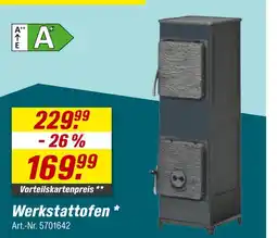 toom Baumarkt Werkstattofen Angebot