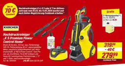 toom Baumarkt Kärcher hochdruckreiniger k 5 premium power control home Angebot