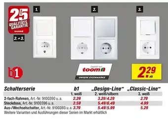 toom Baumarkt Toom schalterserie Angebot