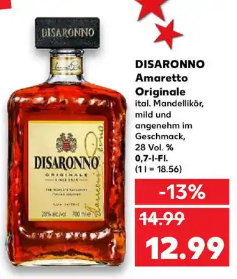 Kaufland Disaronno Amaretto Originale 0,7L Angebot