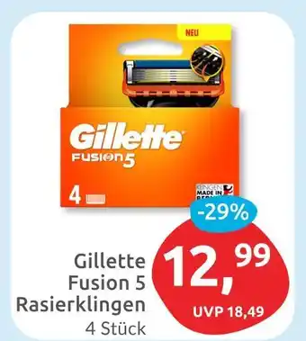 Budni Gillette fusion 5 rasierklingen Angebot