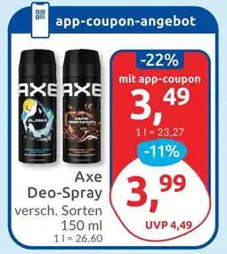 Budni Axe deo-spray Angebot
