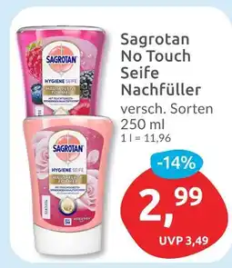Budni Sagrotan no touch seife nachfüller Angebot