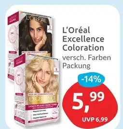 Budni L'oréal excellence coloration Angebot
