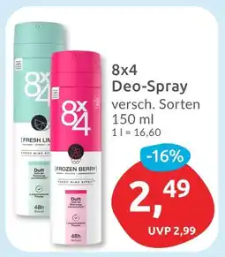 Budni 8x4 deo-spray Angebot