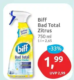 Budni Biff bad total zitrus Angebot